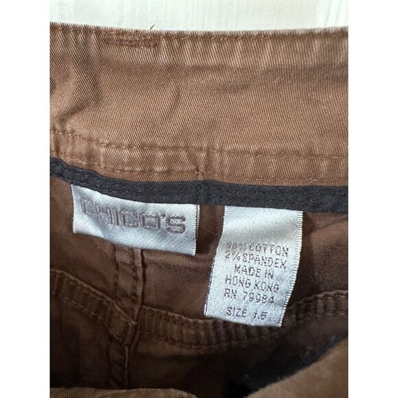 Chico’s women’s size 1.5 (10) brown Capri pants - Picture 5 of 8